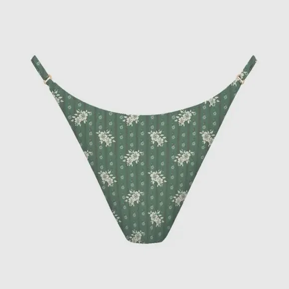 Acacia Swim RALPHY Bikini Bottom - Punahele - High Cut, Minimal Coverage - Large - Picture 5 of 8